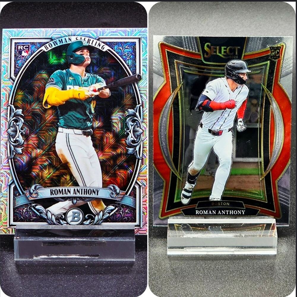 Roman Anthony Bowman Chrome Sterling Mojo Select RC Boston Red Sox Star